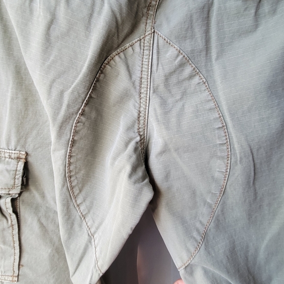 VINTAGE Ralph Lauren Pants Womens 6 Light Green Boot Flare Military Baker Hiking - Picture 8 of 10